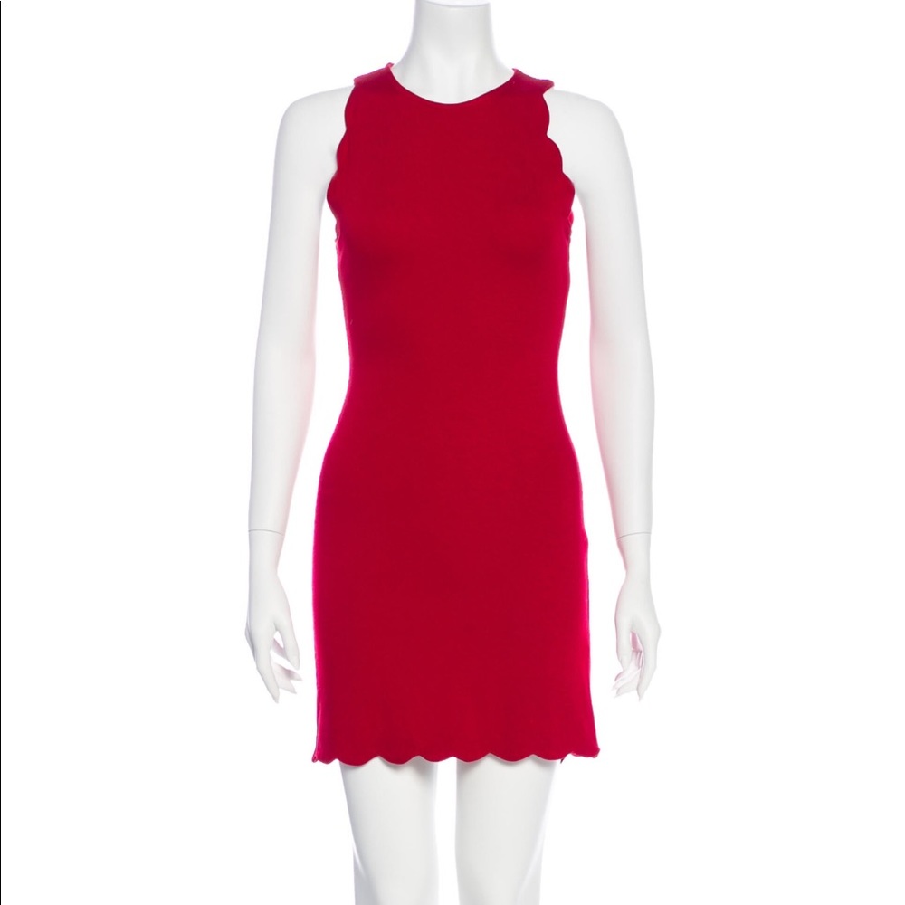 Love and lemons red dress